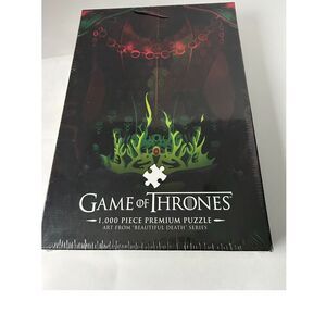 NEW Sealed Game of Thrones Jigsaw Puzzle 1000 piece, Beautiful‎ Death Series
